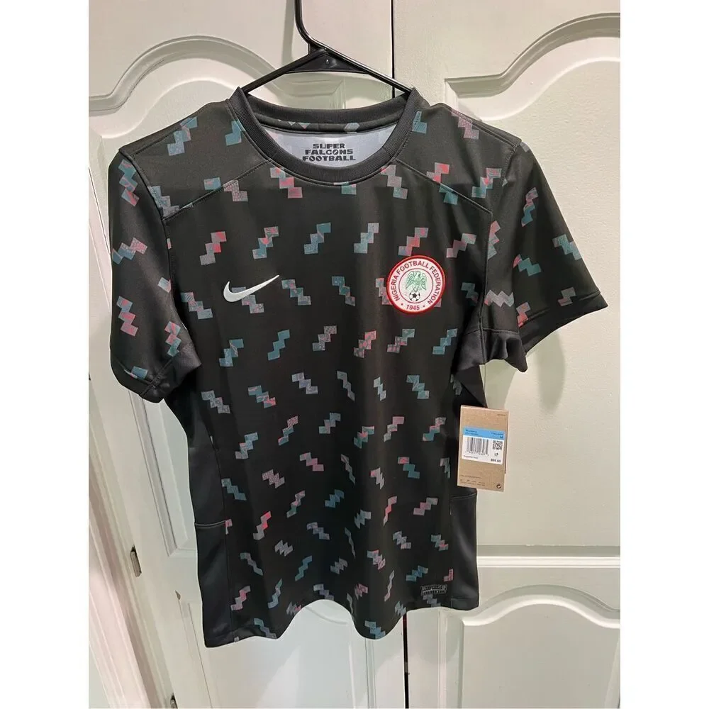 Nike Football World Cup 23 Nigeria Stadium home jersey in black Size Large